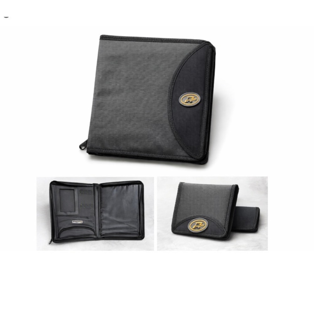 RoadWired Ballistic Nylon Tech Organizer Travel Portfolio Zip Case with Wallet